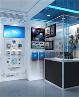 域动广告布置的展台效果太棒了