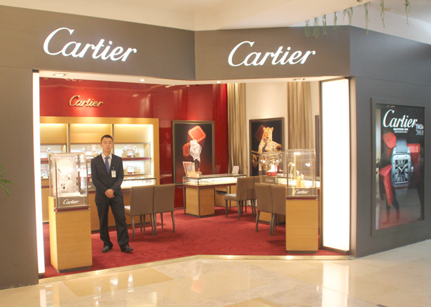 卡地亚展台