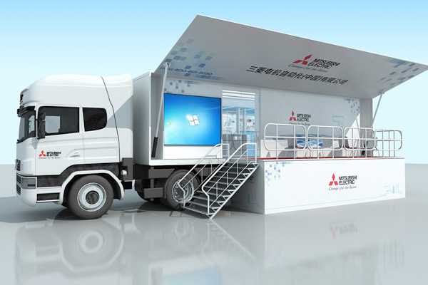 三菱大篷车装饰效果